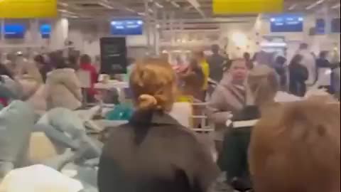 Surprised Russians like Ikea furniture so much. Stocking up before they pull out.