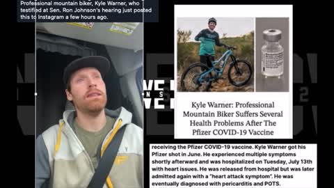 Biker Suffers Health Problems after Taking the Pfizer COVID 19 Vaccine