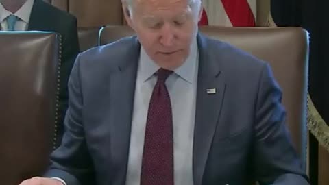 BIDEN: "I'm banning travel to America by more than 50 Russian oligarchs, their families..."