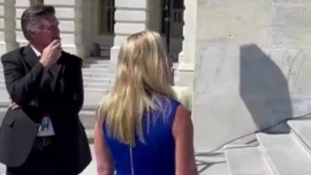 Reps. Marjorie Taylor Greene and Debbie Baby Killer Dingell Screaming Match on Capitol Steps