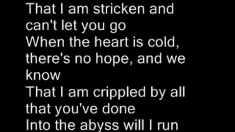 Disturbed - Stricken - Lyrics