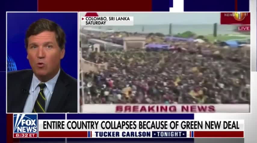 Tucker Carlson breaks down what is happening in Sri Lanka