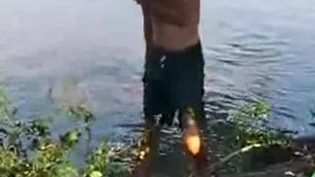 Man attacked by alligator while he was swimming in prohibited lake