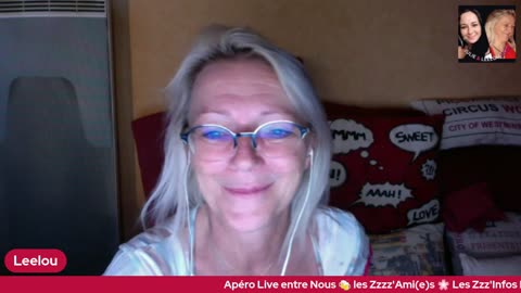 ApéroLive 1 Avec Vous les Zzz'Amis 25/08 Intro avec Jocelyne Les Bracelets Connectés