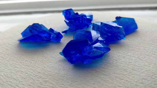 Copper Sulfate Crystals