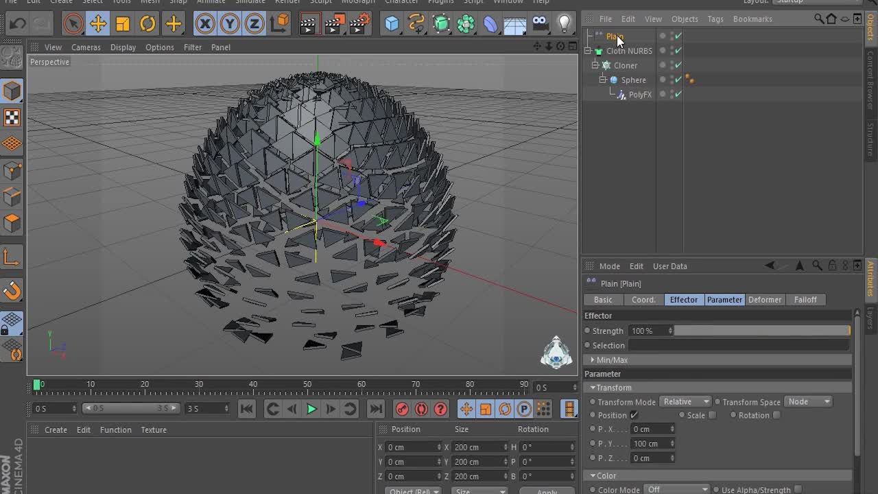 C4D skill effect tutorial, suitable for students who want to learn 6