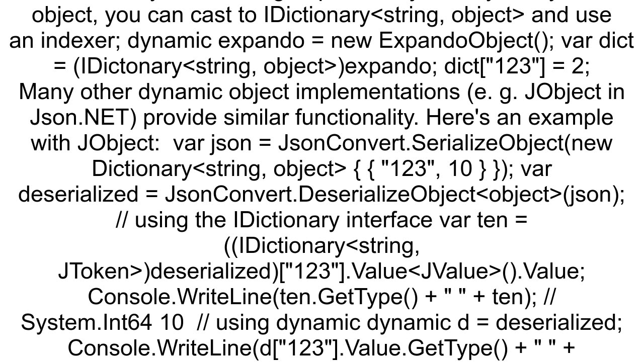 Dynamic object property name begins with number