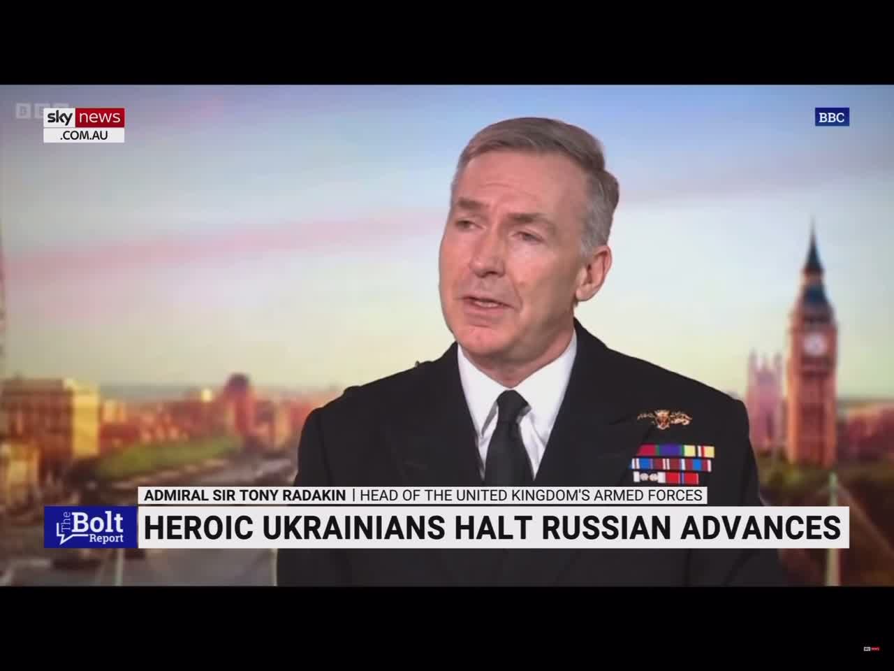 Sky News Australia Bolt report Ukraine experiencing some victories over Russia / Putin