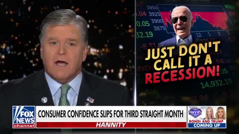 Sean Hannity: The White House is trying to rewrite the definition of recession