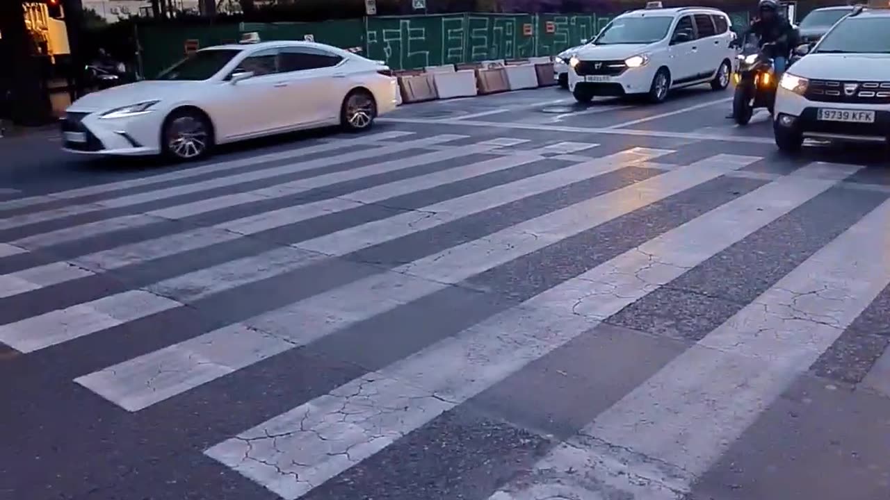 Perfect Moon Photograph From Pedestrian Crossing