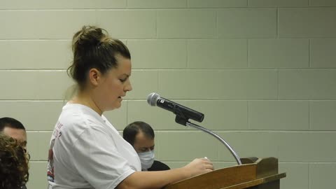 December 13, 2021 Jessica Hartman - Centerville School Board Meeting