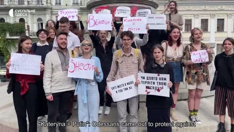 Catherine = Putin: Odessans protested against the monument to Catherine II