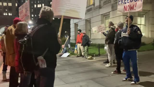 NEW YORKERS Protest NYC Board of Ed 6th Dec