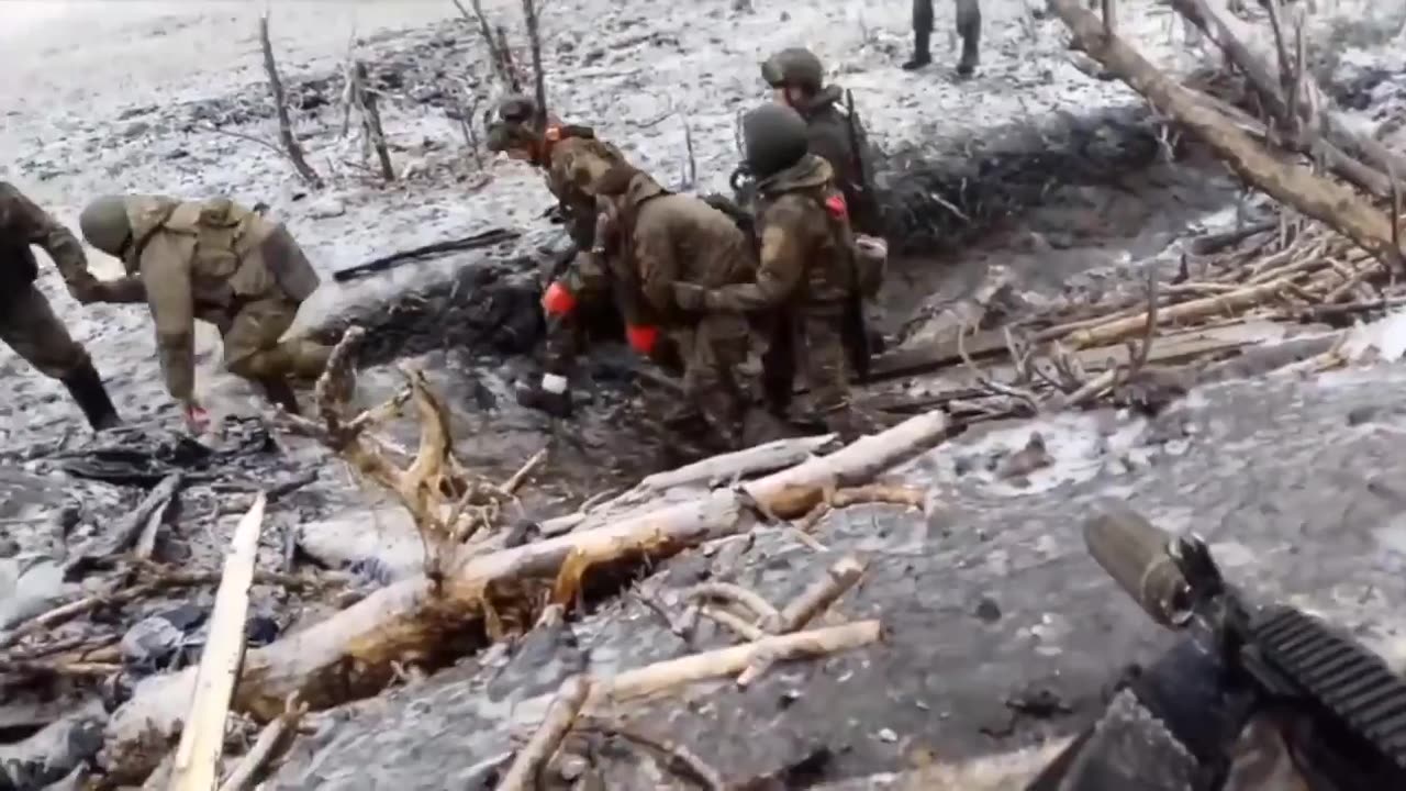 AFU soldiers are surrendering as prisoners of war.