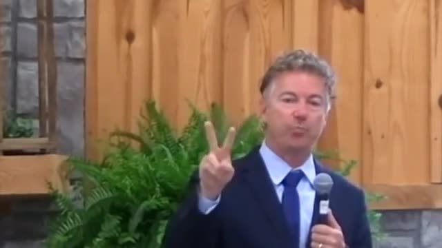 Rand Paul earlier this weekend