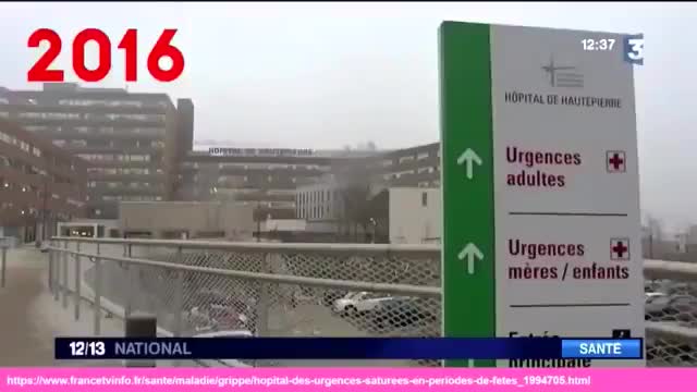 L'état de l'hôpital public depuis plus de 10 ans