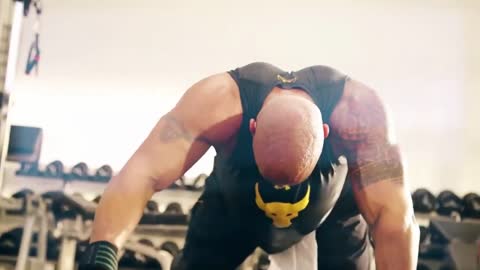 The Rock : Gym Motivation Never Give up No Excuses
