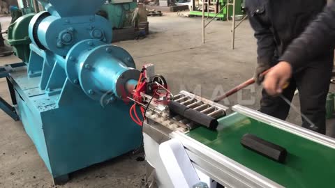 High Yield Automatic Charcoal Briquette Making Machine With