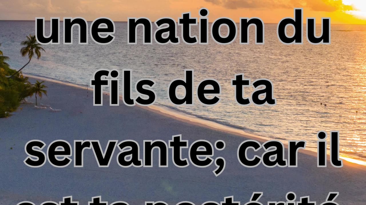 "Le Fils de la Servante: Genèse 21:13"