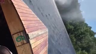 Waterspout Worries Boat Passengers