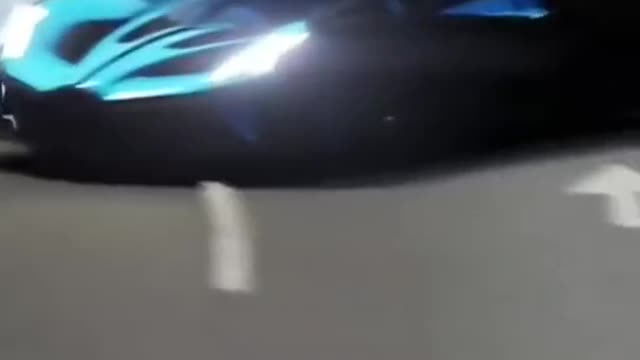 Bugatti bolide drifting
