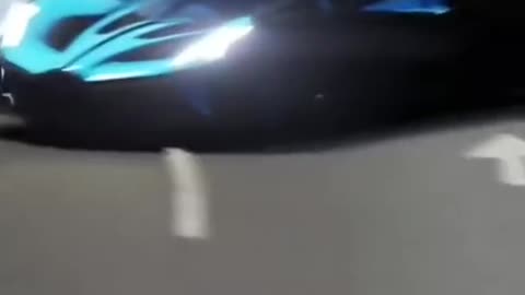 Bugatti bolide drifting