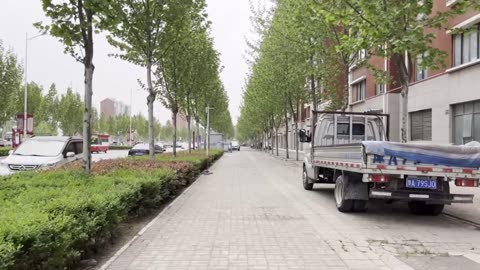 Come walk the streets of New Zhengzhou with my sister