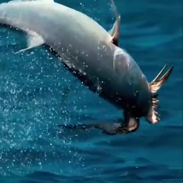 fishy bois fighting feathery fellas