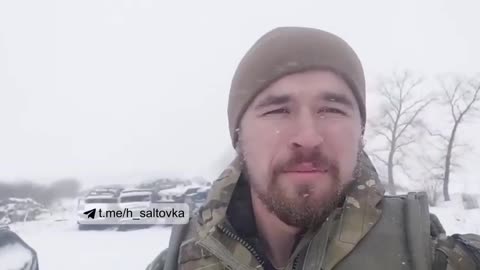 0:13 / 0:22 Украинские военные показали колонну уничтоженной российской техники под Харьково