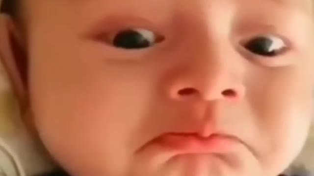 Very Cute Baby 😘❤😘😘😘 #cute #funnyvideo