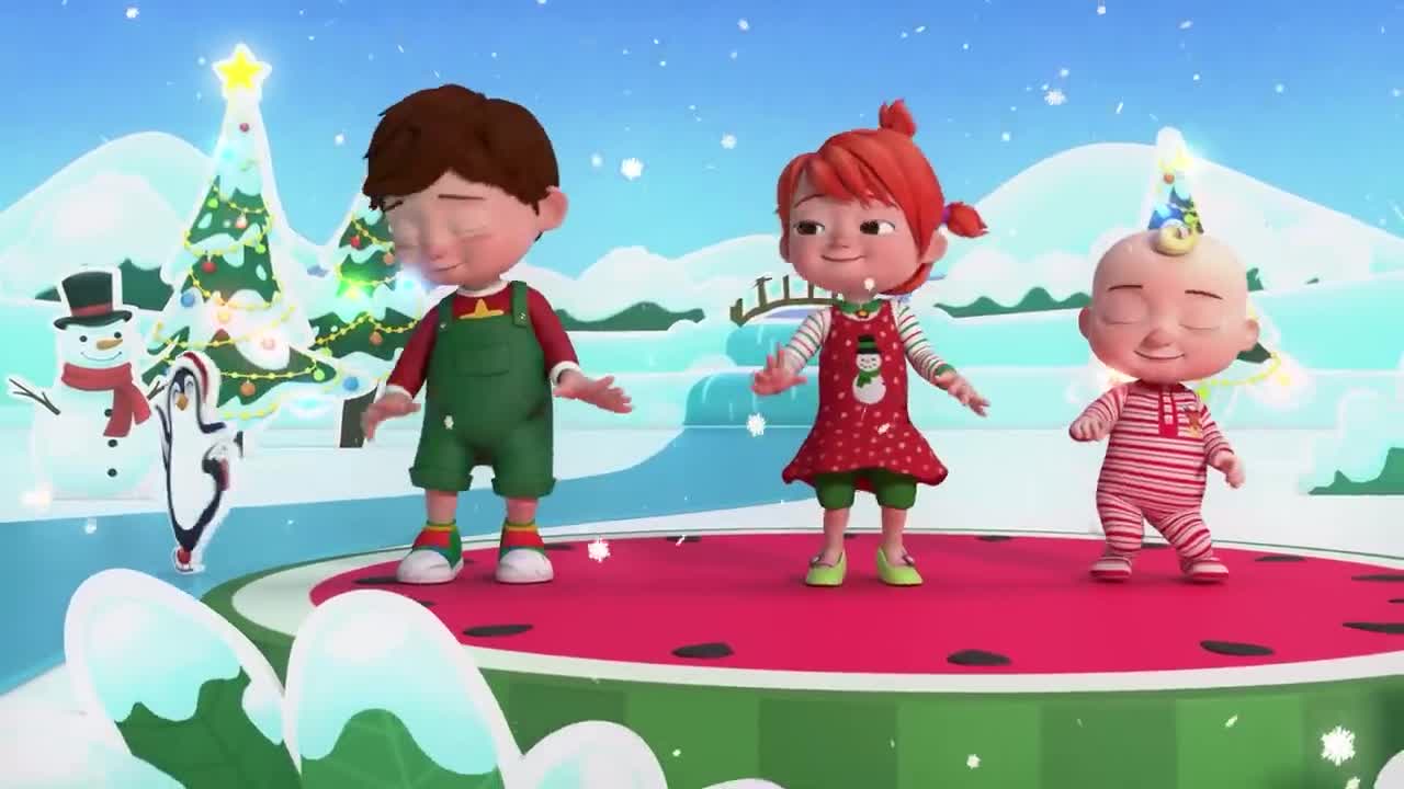 Jingle Bell Dance | Dance Party | CoComelon Nursery Rhymes & Kids Songs