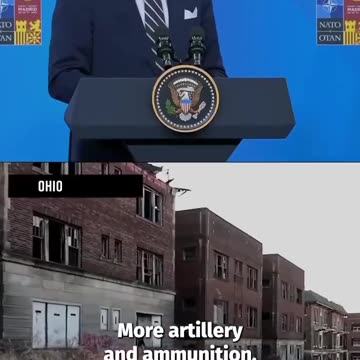 Biden przechwala się, jak bardzo Ameryka udziela Ukrainie pomocy, podczas gdy my patrzymy