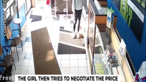 WATCH!!! This girl try to steal but it goes horribly wrong!! EMBARRASSING!