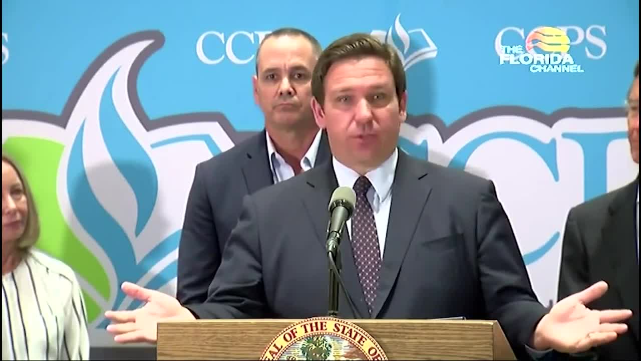 DeSantis- People Should Not Lose Their Jobs Because Of This Shot