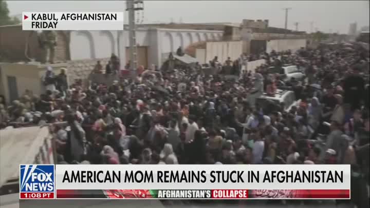 Government worker says she is stranded in Afghanistan