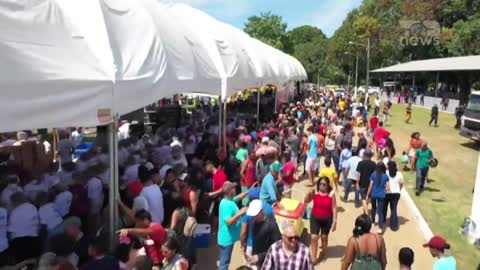 Barbekyja më e madhe në botë/ Çudia në Brazil, 20 mijë kilogramë mish