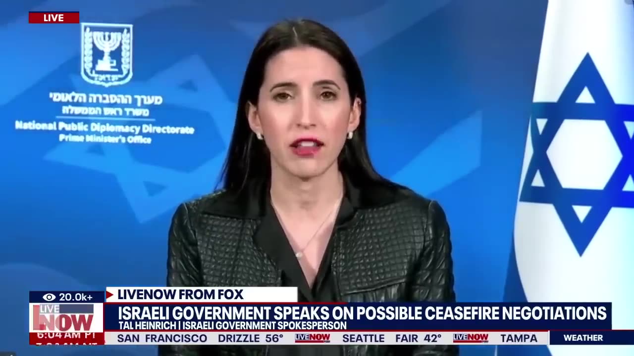 Israel-Hamas war: 'A ceasefire deal that leaves Hamas in power is unacceptable' | LiveNOW