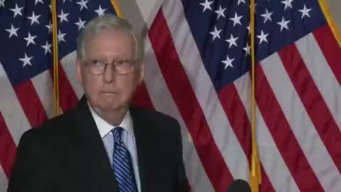 Mitch McConnell tells it like it is. Stop panicking, its all going to work out.