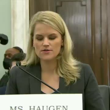 Frances Haugen: "This is not simply a matter of certain social media users being angry or unstable"