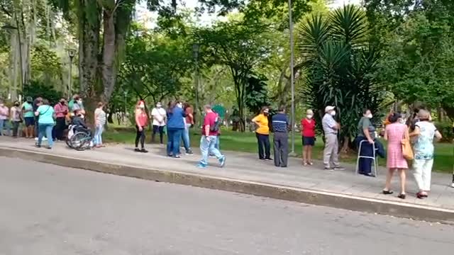 Así avanza la vacunación para los adultos mayores de 60 años en Bucaramanga