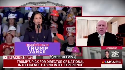 John Brennan Is Not Happy With Tulsi Gabbard Nomination