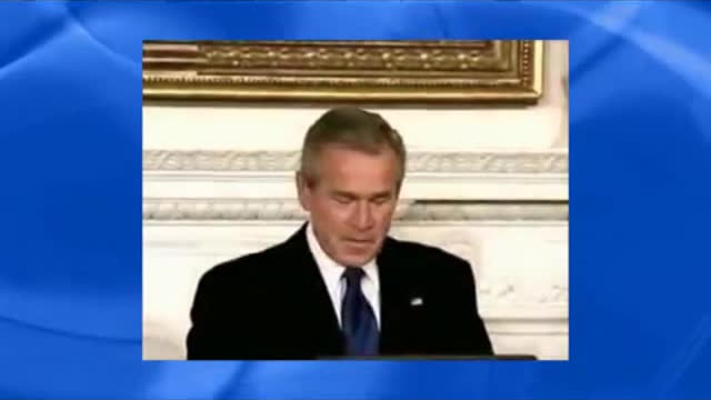 "George W. Bush Promoting Antichrist Religion" (BBF Current Events Archive)