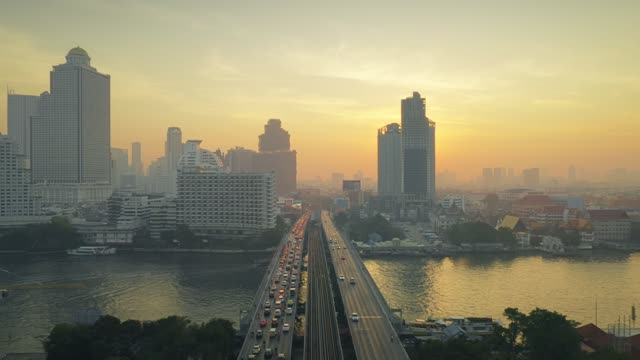 The Beautiful View of City and Big Buildings