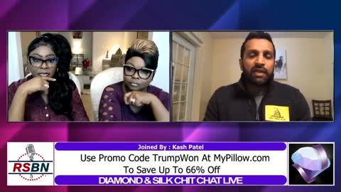 Diamond & Silk Chit Chat With Kash Patel 2/23/22