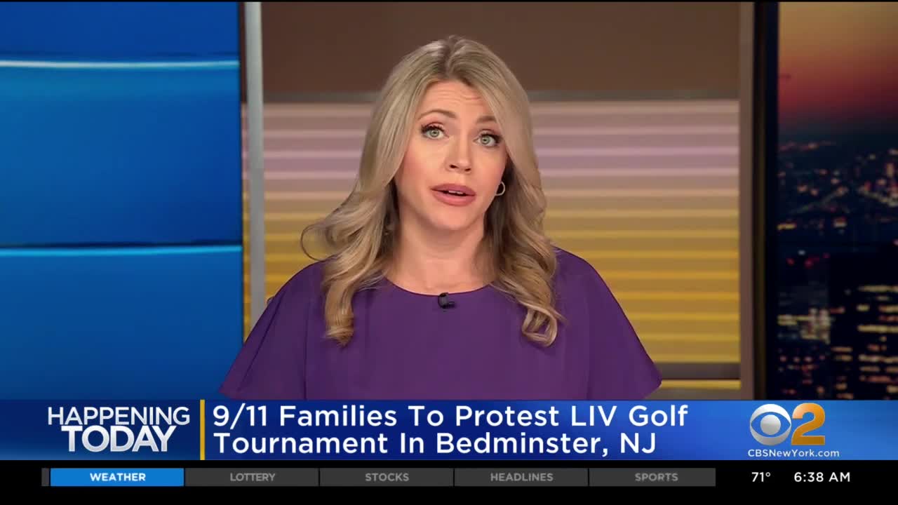 9/11 families protest LIV Golf tournament