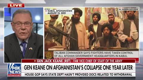 Gen. Keane: What happened in Afghanistan was an unconditional surrender Fox News