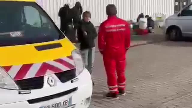 pictures of ukrainian refugees