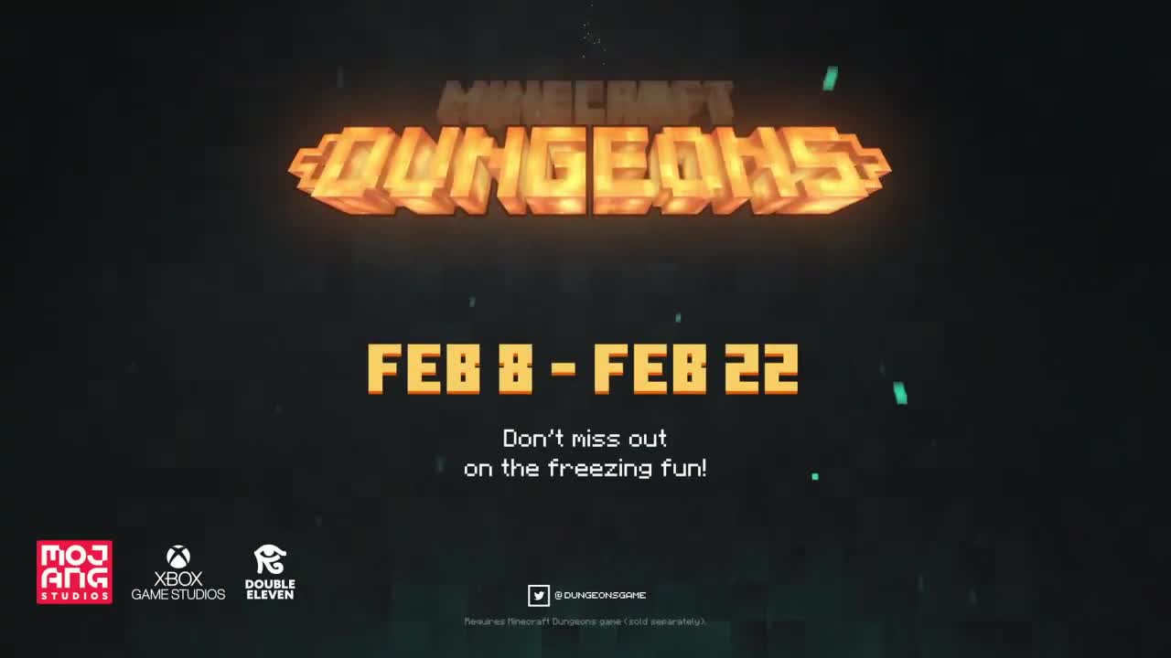 Minecraft Dungeons - Official Festival of Frost Trailer