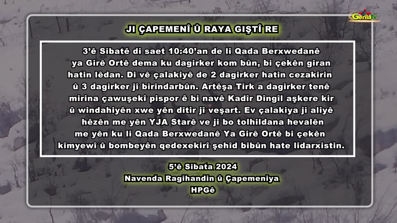 10- Çalakiya Qada Berxwedanê Ya Girê Ortê - Metîna - 3'ê Sibata 2024