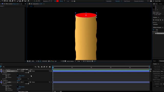 Make An Animated Video Of Candles.